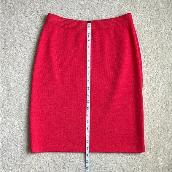 St. John Collection By Marie Gray Vintage Y2K Coord Skirt Set Women’s 2 Salmon - Picture 12 of 16